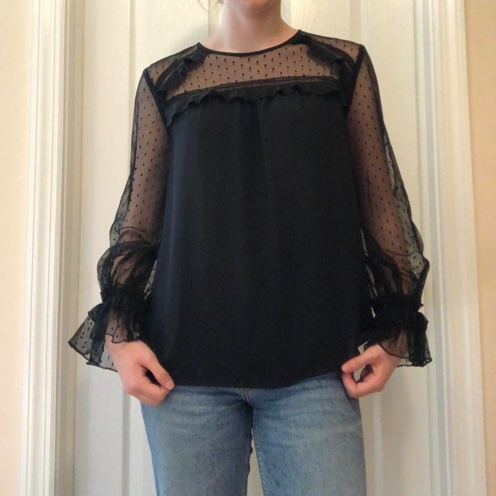 Black Blouse - Size S from Loft